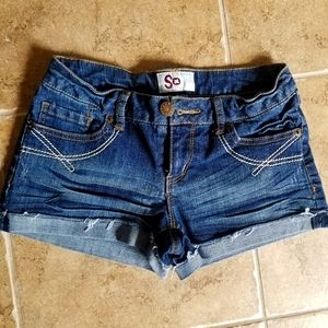 SO jean shorts